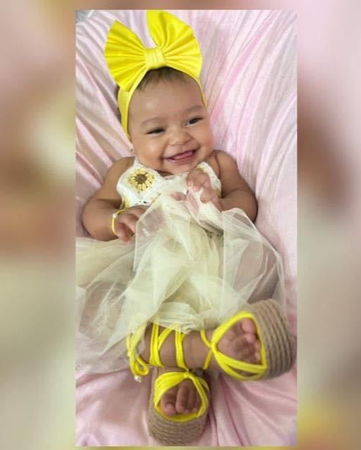 Yellow baby Sandals 💛