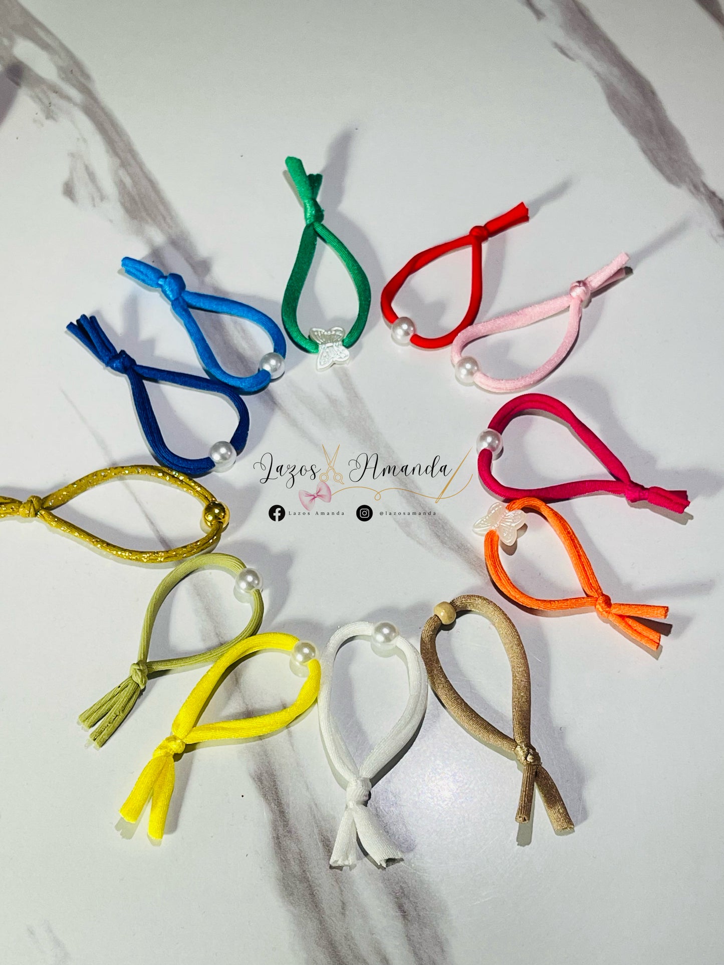 Pulseras spandex 🎀