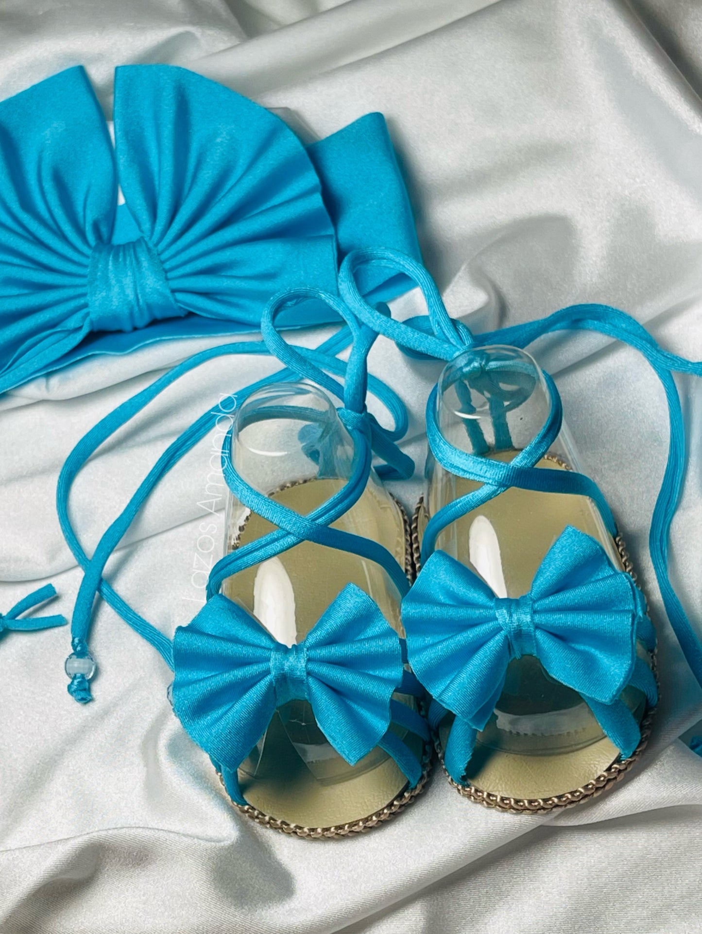 Torquoise Sandals 🪼