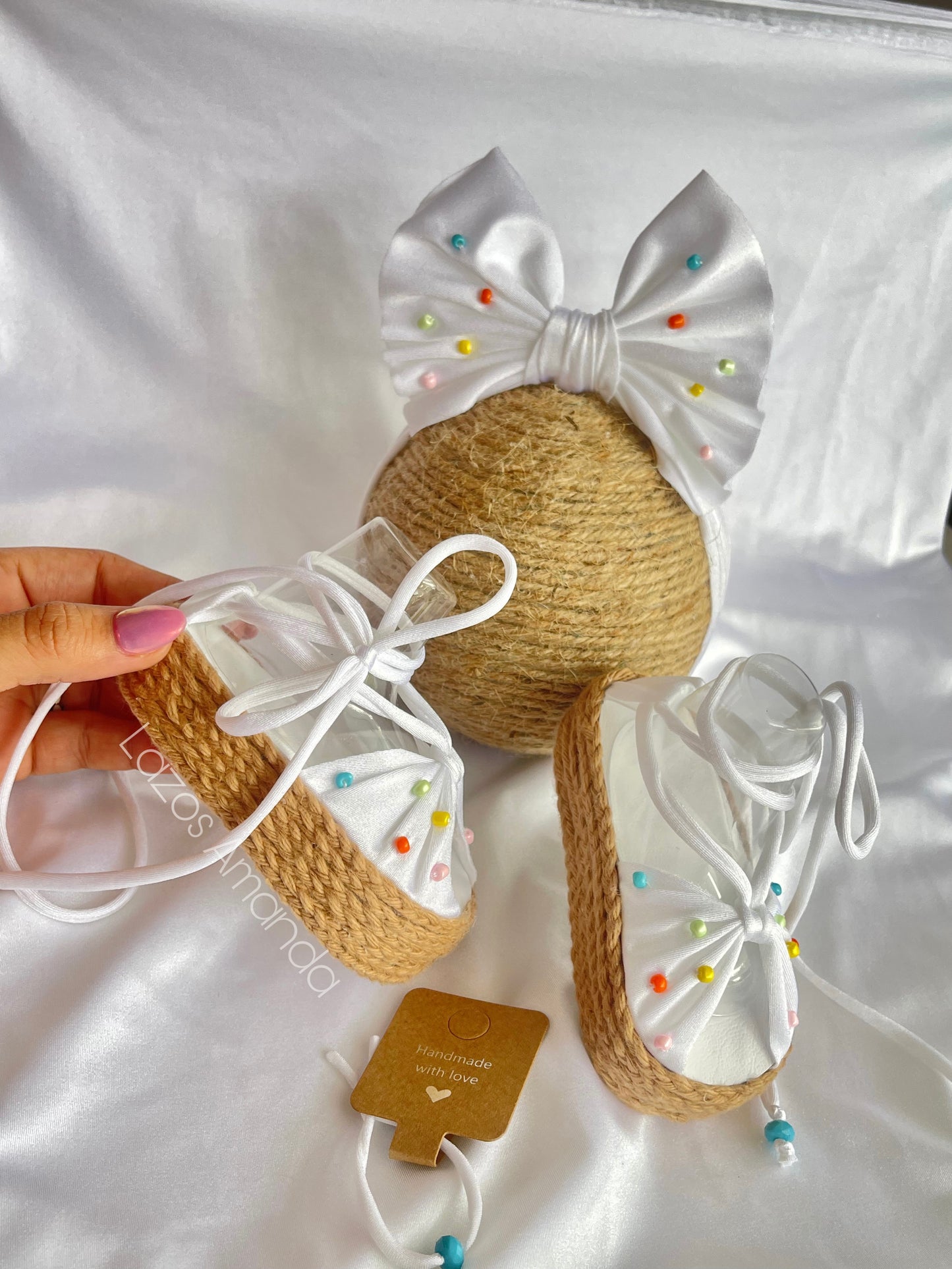 Sprinkles Sandals set 🌈🤍