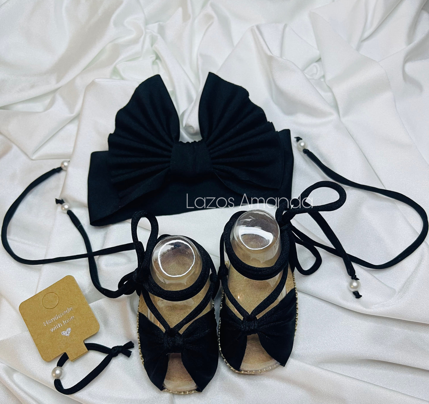Black Sandals Set 🖤