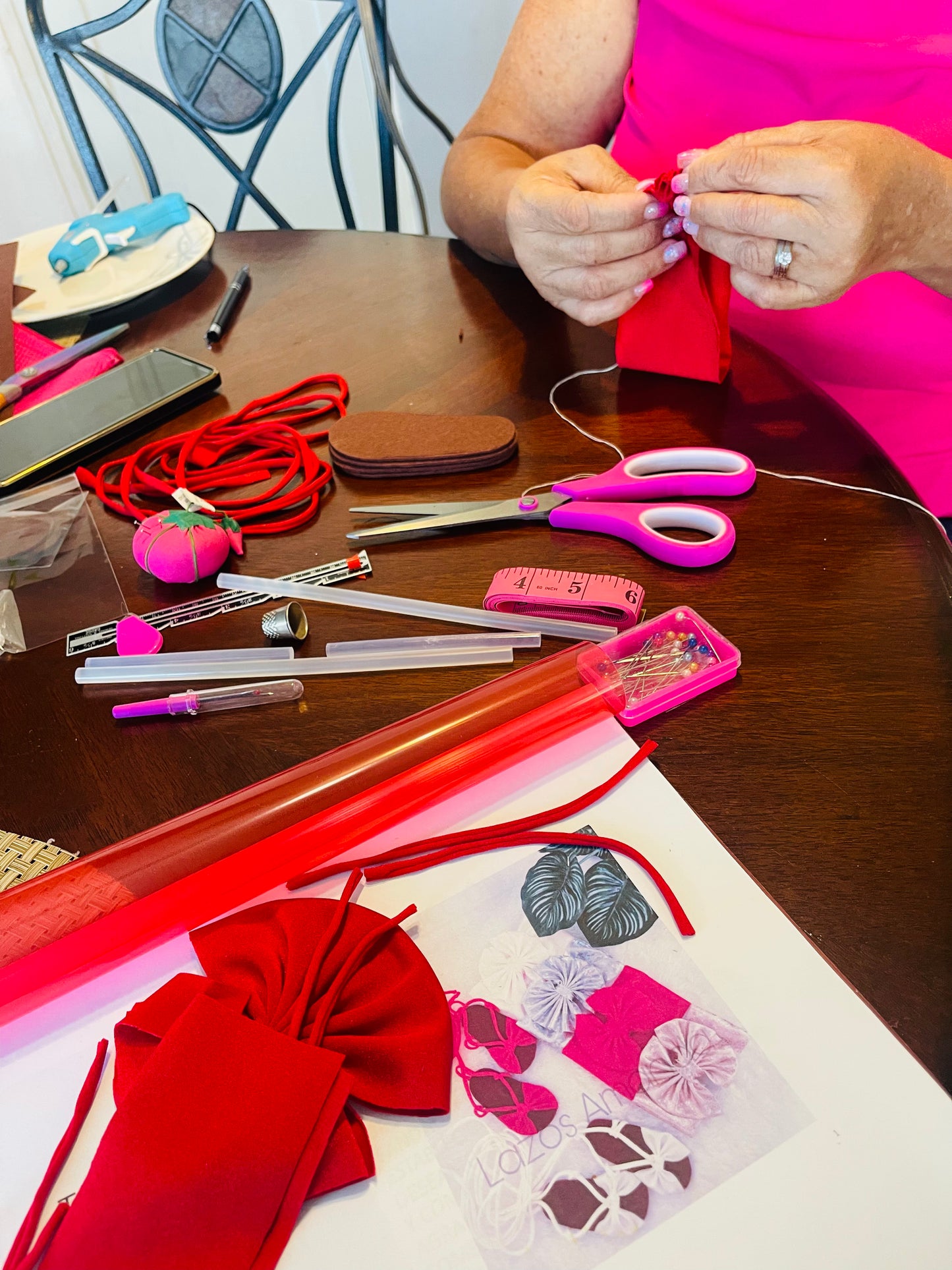 Curso de Lazos y Sandalias🎀🪡✂️
