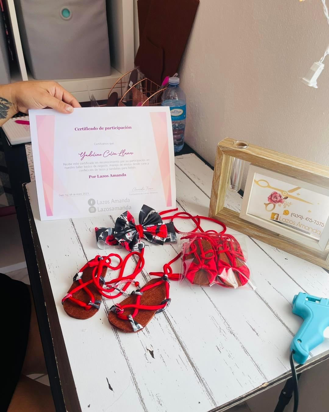 Curso de Lazos y Sandalias🎀🪡✂️
