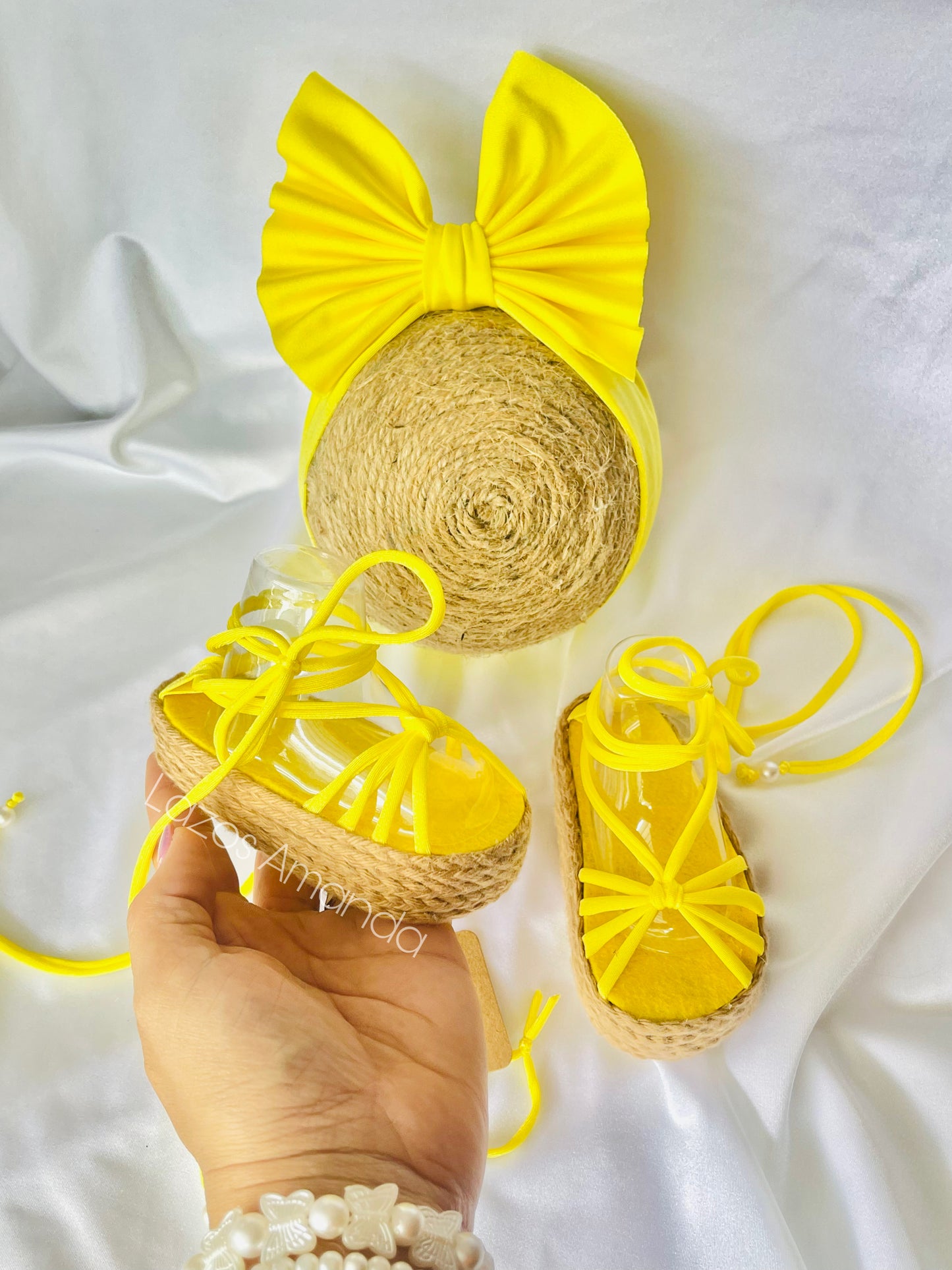 Yellow baby Sandals 💛