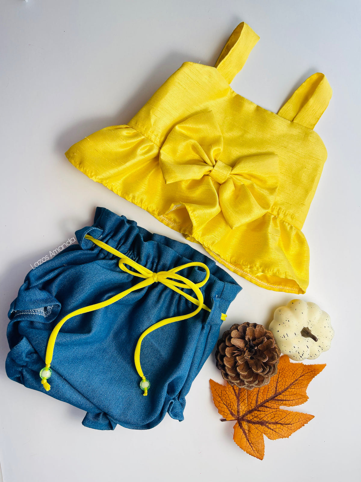 Yellow Bow Set🌼