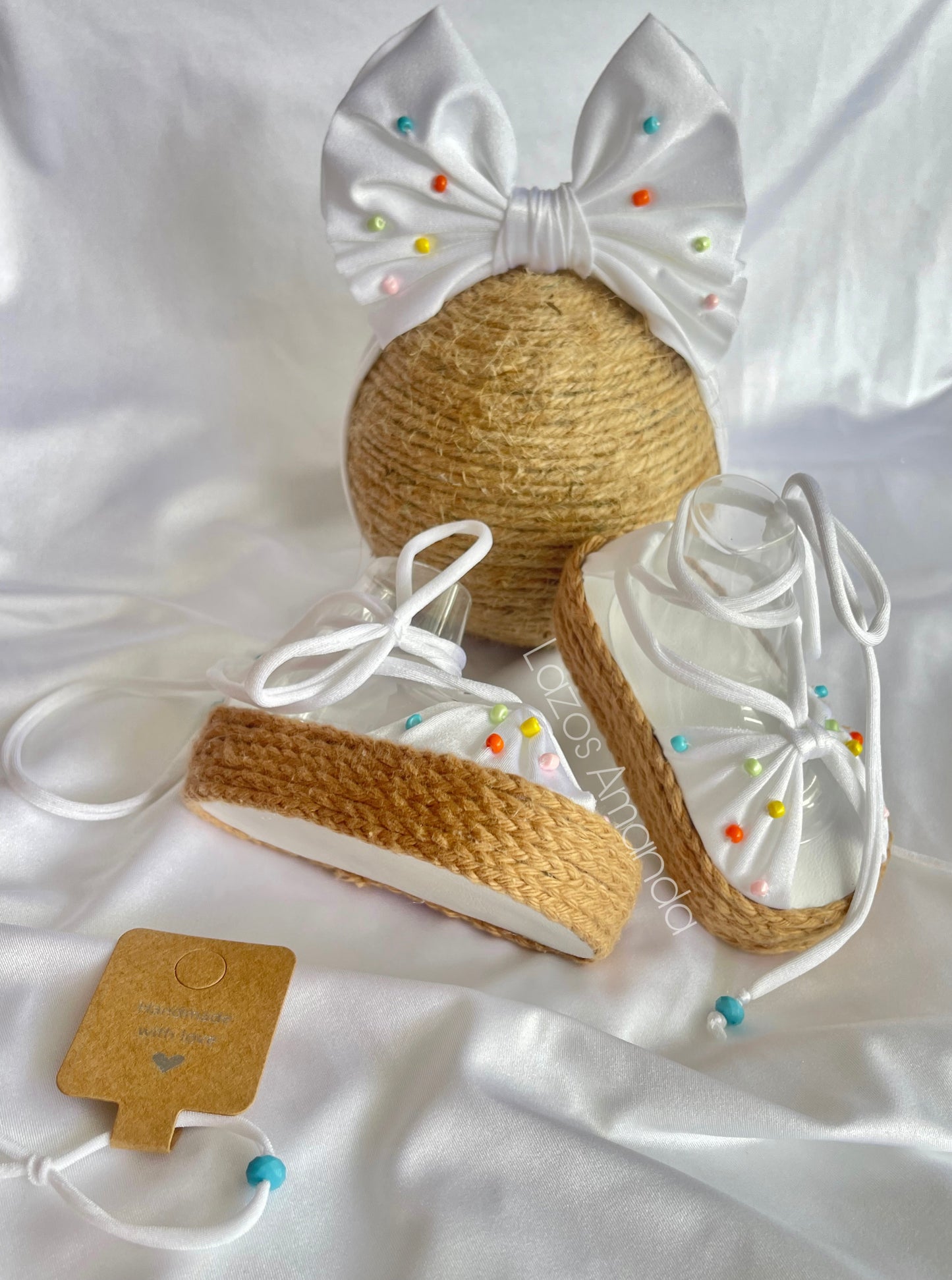 Sprinkles Sandals set 🌈🤍
