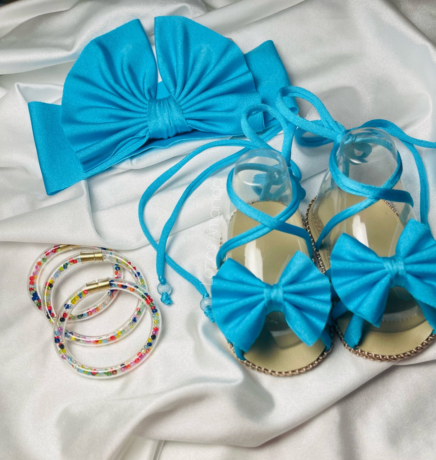 Torquoise Sandals 🪼