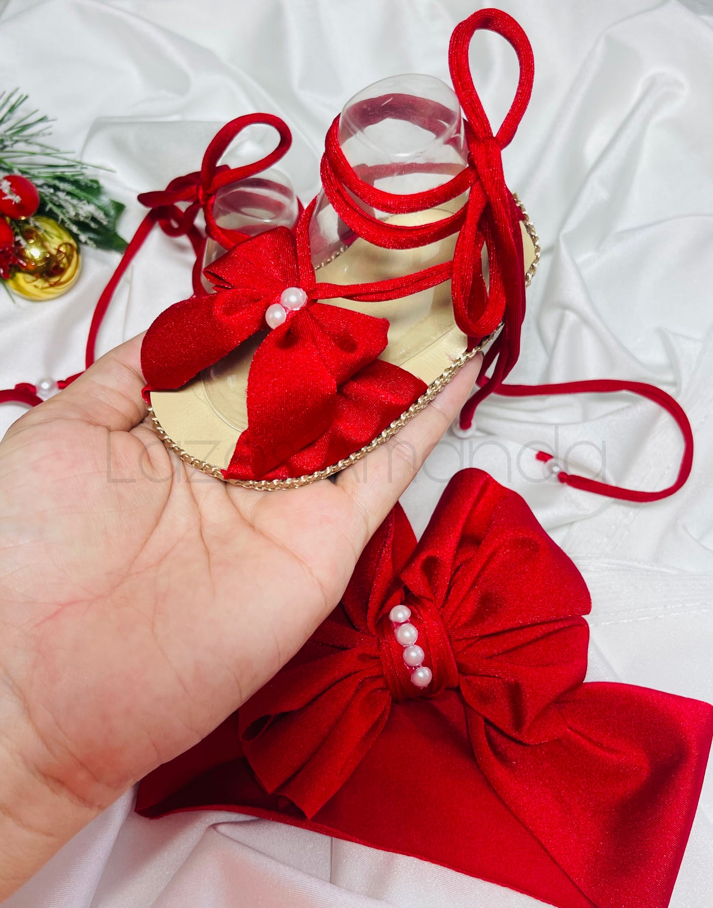 Coquette Red Sandals ♥️