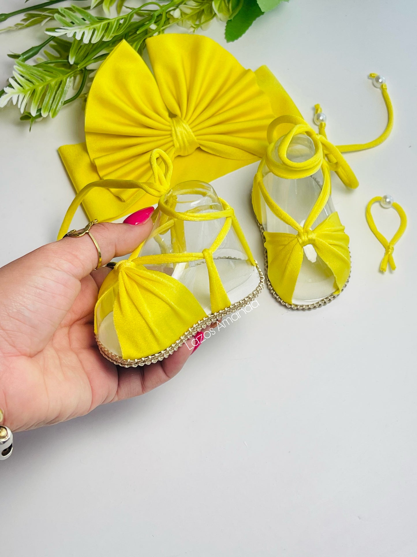 Yellow Baby Sandals 💛
