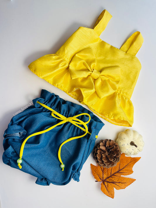 Yellow Bow Set🌼