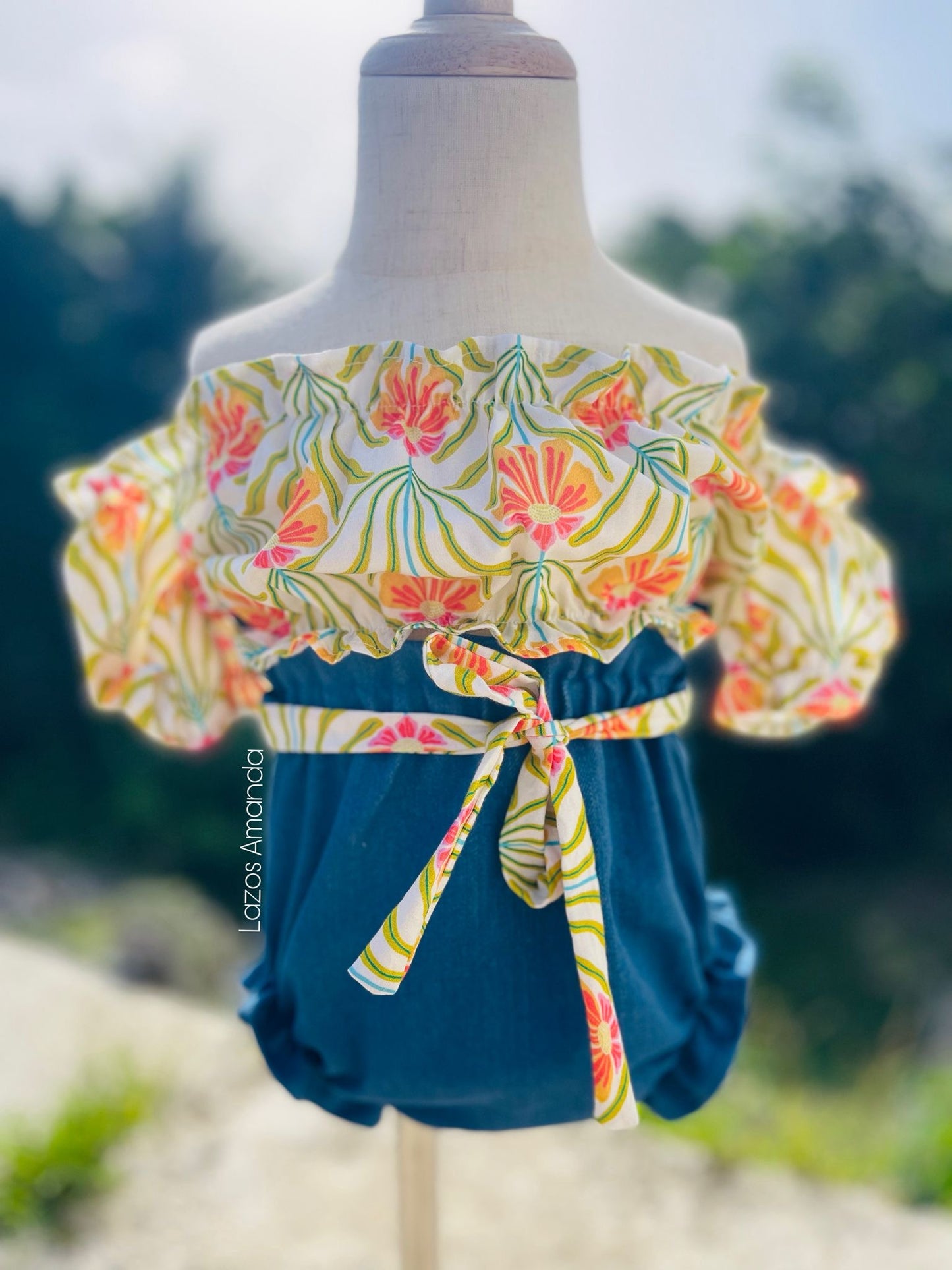 Flowers Crop Top🧡