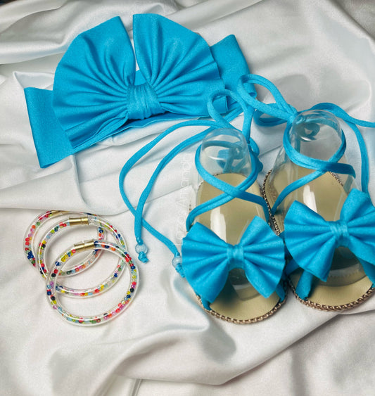 Torquoise Sandals 🪼