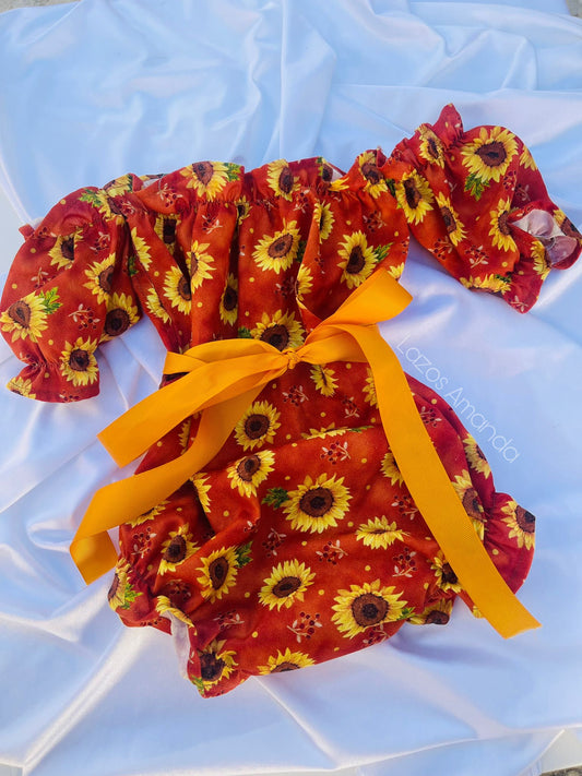 Fall Baby Romper🤎