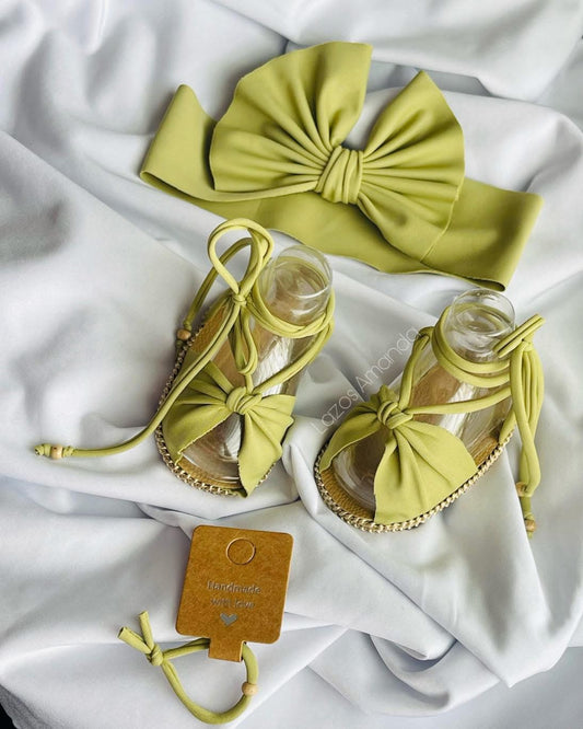 Olive Sandals Set✨