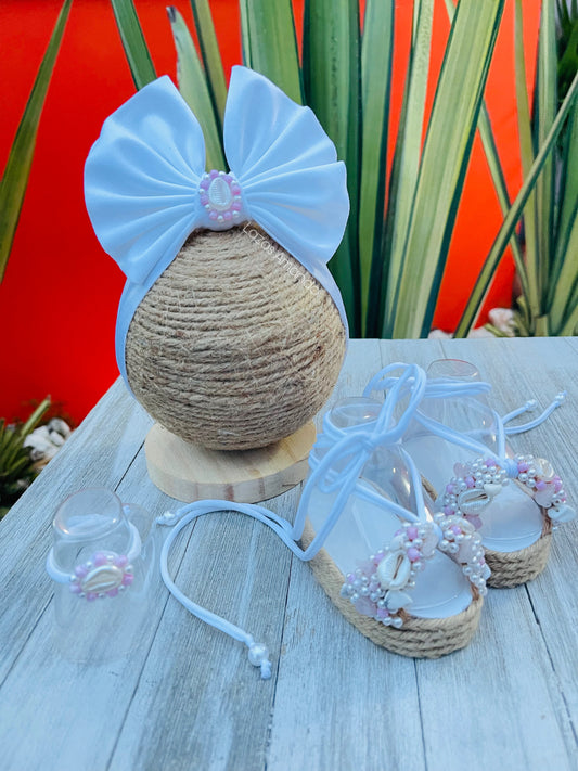Ocean Pink Sandals 🌸🐚🌊