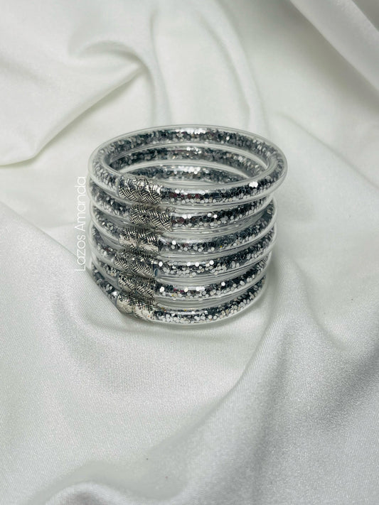 Silver Jelly Bangless✨