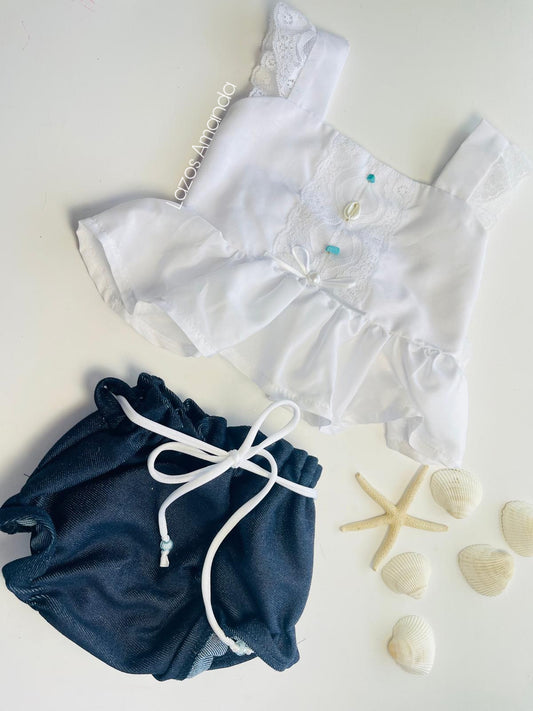 Ocean White Set✨🐚