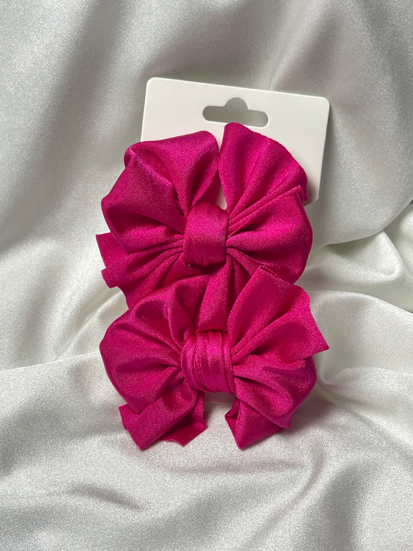 Fuscia Clips Pair🎀🎀