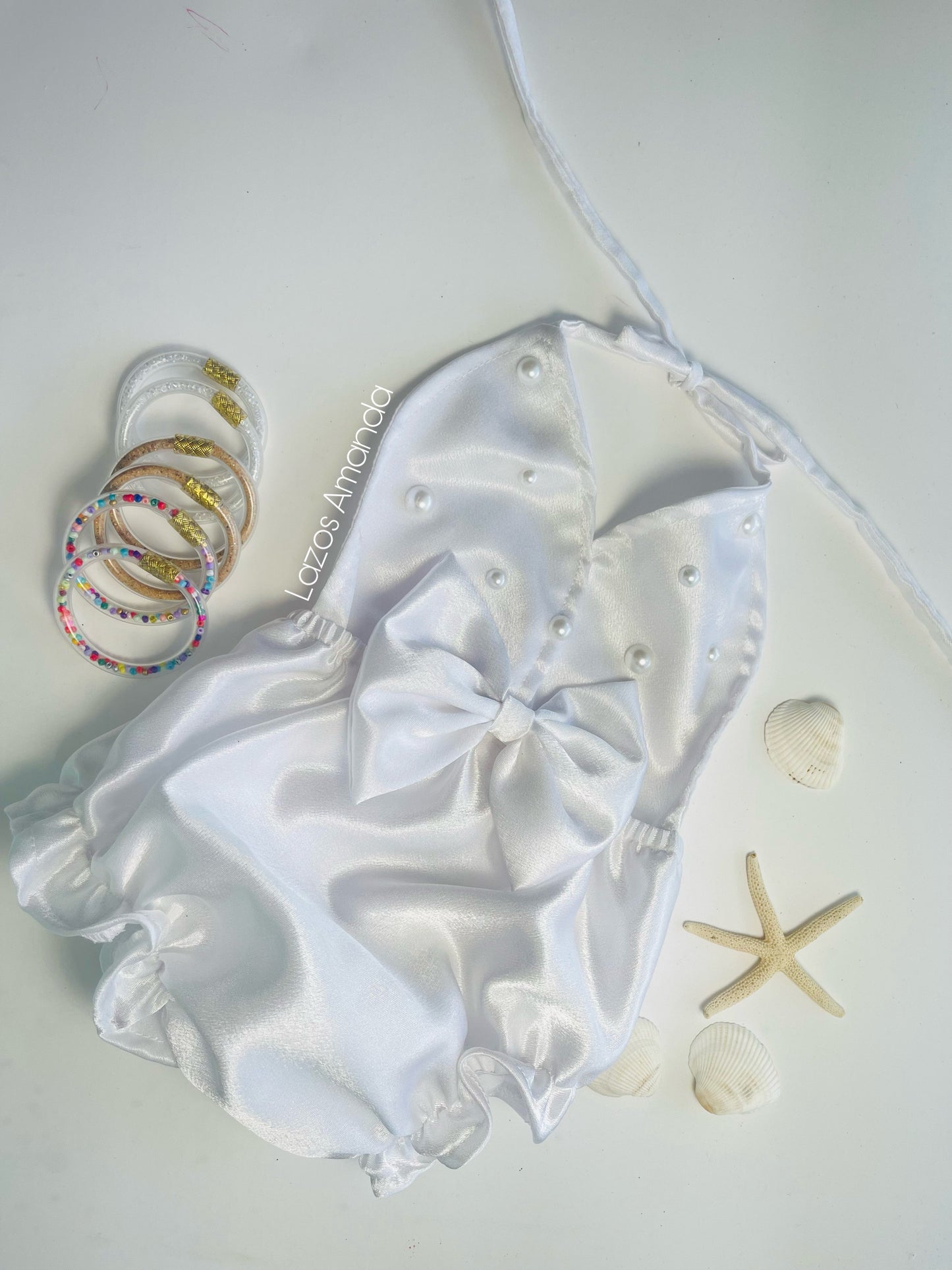 White Pearl Romper 🫧