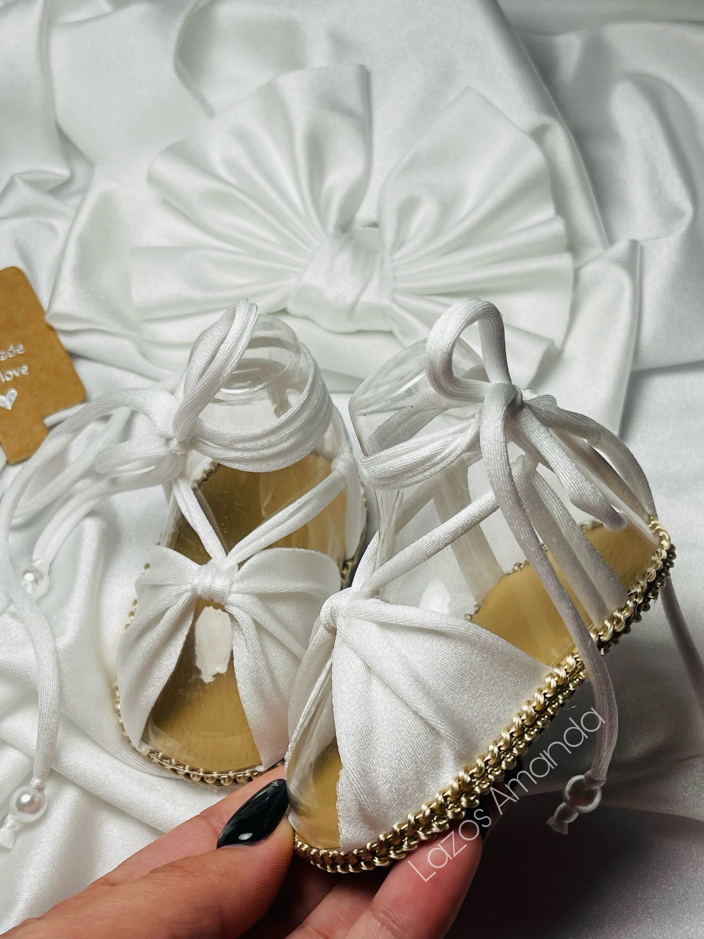 White Flat Sandals🤍