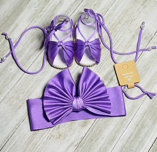 Lilac sandals set 💜